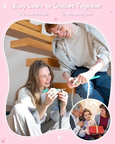 Katech 4x100g T-Shirt Yarn Pink for Crocheting, 130yd Elastic Fabric Crochet Yarn Kit for Knitting, Spaghetti Yarn Thick Yarn for Hand DIY Bag & Basket Cushion Crocheting Projects, Home Decor in Kuwait