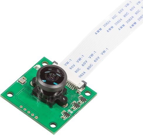Arducam for Raspberry Pi Camera, 5MP Ultra Wide Angle Fisheye Lens, OV5647 Pi Camera Module with IR Filter and Manual Focus for Raspberry Pi 5/4B/3B /3B+ in Kuwait