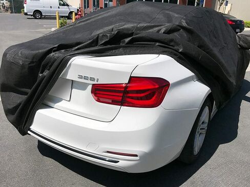 CarsCover Custom Fit 2007-2019 BMW M3 320i 328i 328d 330i 330e 335i 340i Car Cover Heavy Duty All Weatherproof Ultrashield Black 320 328 330 335 340 in Saudi Arabia