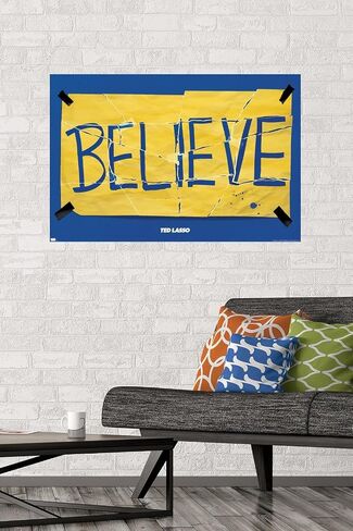 Trends International Ted Lasso - Torn Believe Wall Poster in Saudi Arabia