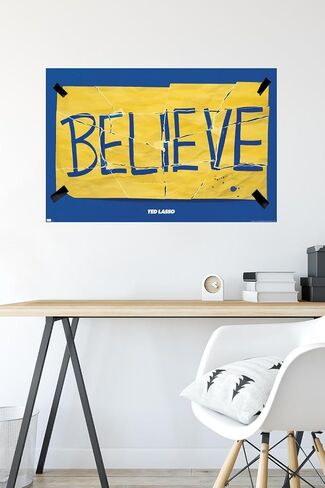 Trends International Ted Lasso - Torn Believe Wall Poster in Saudi Arabia