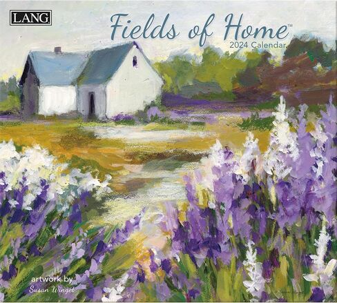 LANG Fields Of Home 2024 Wall Calendar (24991002032) in Saudi Arabia