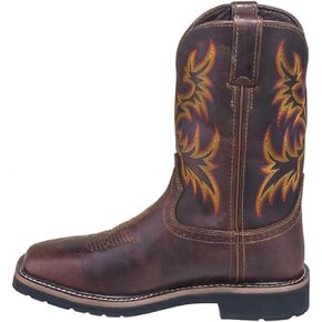 JUSTIN Men's Driller Western Work Boot Soft Toe - Se4689