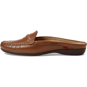 Marc Joseph New York women's Leather Made in Brazil Luxury Mule Slide with Penny Detail