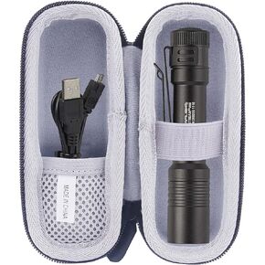 Hard EVA Carrying Case Compatible with Streamlight 66320/66604 MicroStream Flashlight，streamlight 88061 protac 1l-1aa Tactical Light Case.