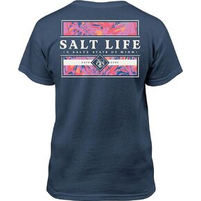 Salt Life Boys' Loungin Badge Youth Short Sleeve Tee