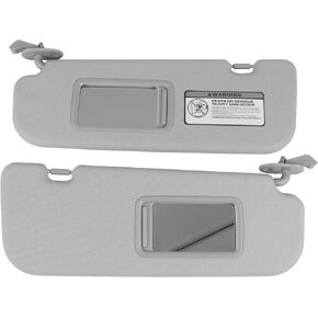 زوج واقي من الشمس 852103X000TX من الجانبين الأيسر والأيمن متوافق مع 2011-2015 Hyundai Elantra (رمادي) in Kuwait