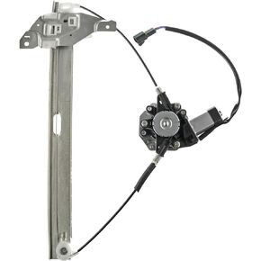 YHTAUTO Front Power Window Regulator Driver Side with 2-Pin Motor Assembly for Chevy Impala 2006-2013, Impala Limited 2014-2016, Sedan