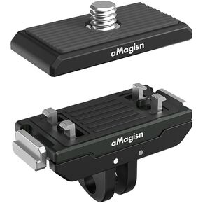 حامل مغناطيسي سريع الفك متوافق مع Insta360 X4/X3/X2 ومتوافق مع Gopro 12 in Kuwait