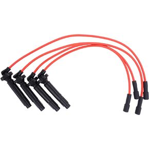 NewYall 4Pcs Spark Plug Ignition Wire Harness for Subaru Legacy Impreza Forester 1999-2004 Baja 2003-2006 2.2L 2.5L 1652589