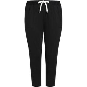 Avenue Women's Plus Size Pant Knit Contrst Pk