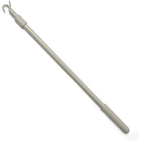 Keego Draw Rod for Cordless Window Blinds Down and Up Easy to Pull Pull Roller Blinds Rod for Window Shades Zebra Shades Cellular Shades 16 1/2-29 1/2 inches(White,1pc)