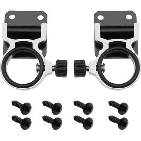 The Lord of the Tools 2PCS Fishing Umbrella Holder Aluminum Alloy Boat Rod Holder Mount Bracket Connector for Outdoor Fishing Chair Fishing Box Pole-Fishing Platform