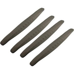 Anti-Collision Patch Car Bumper Guard Strip Anti-Scratch Bumper Protector Protector Car Door Protector Trim Universal for Cars SUV Pickup Truck,Black 4 per Pack