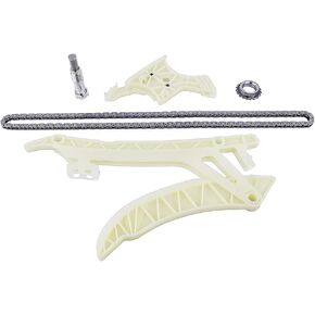 5PCS Timing Chain Kit Replacement For 2012-17 BMW N20B20 2.0L 228I 320I 328I 428I 528I Xdrive X1 X3 X4 X5 Z4# 11318685091 11317603944 11317592850 11317592877 11317584084