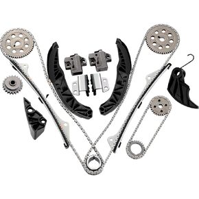 SCITOO Timing Chain Kit fits for 2006-2011 TK10880 Hyundai Azera Entourage Genesis Santa Fe Sonata 3.3L 3.5L 3.8L