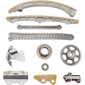 IRONTEK Engine Timing Chain Kit Fit for 2003-2007 for Honda Accord, 2002-2009 for Honda CR-V, 2003-2011 for Honda Element, 2.4L L4, Timing Chain Set TS21831 9-0711S TK9020 K24Z1 K24A4 K24A8 CPW5692