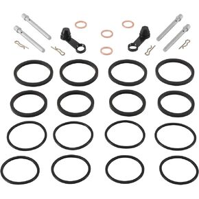 All Balls Racing Caliper Rebuild Kit 18-3091 Compatible With/Replacement For Yamaha FZR1000 1989-1990, FZR600 1990-1999, VMX12 V-Max 1993-2007, YZF600R 1995-1996