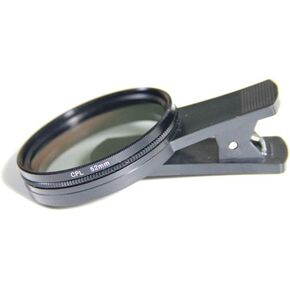 52mm Polarized Smart Phone Universal ND 2-400 CPL Filter Clip Kit for Samsung iPhone Camera Accessories Cell Phone Android Lens Attachments Polarizer for iPhone x Neutral Density Filters Mobile