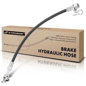 A-Premium Rear Driver Outer Brake Hydraulic Hose Compatible with Select Ford Models - F-150 F150 2012 2013 2014 6.2L, SVT Raptor - Replace# DL3Z2268A