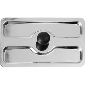 Veemoon Toaster Dust Cover, Stainless Toaster Appliance Top Cover, Steel Electric Bread Maker Upper Cover for Bread Machine