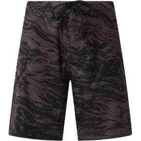 Oakley Men's Standard Kana 21" 2.0 Boardshort, Duality Swirl Black/Green, 36