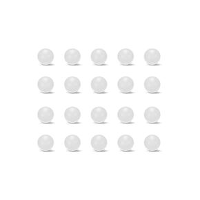 uxcell 7mm PP Solid Plastic Balls, Precision Bearing Ball 200pcs