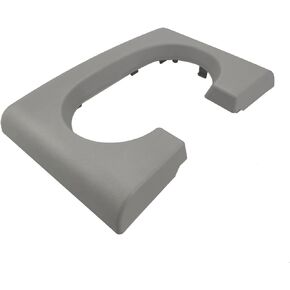 Center Console Cup Holder Armrest Pad Replacement Compatible with Ford F150 1997-2003 Black (Hard Plastic NOT Padded)