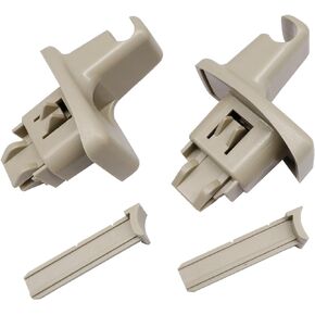 Sun Visor Clip Retainer Holder Gray Fit for Chevy Express Fit for GMC Savana 1500 2500 3500 Replace 25840046