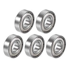 uxcell S699ZZ Stainless Steel Ball Bearing 9x20x6mm Double Metal Shielded S682 Bearings 5pcs