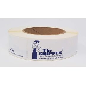 Stops Liquid Leaks, 1 1/4" x 6", 250 Labels