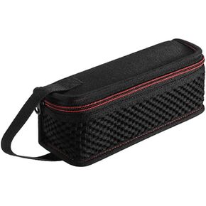 Portable Speaker Storage Case, Speaker Travel Case Hard Case Compatible with Anker Boost Travel Case Cover with Handle (Black)
