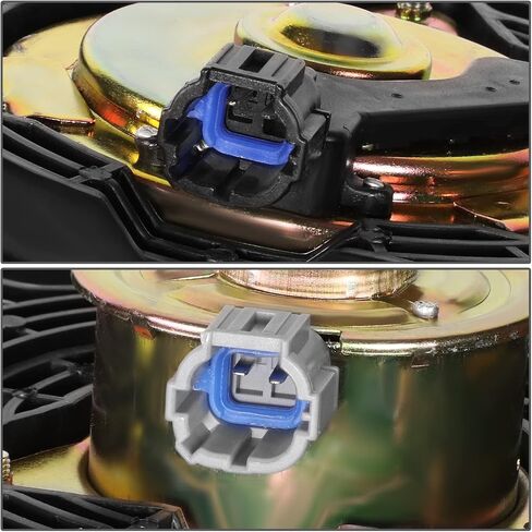 DNA MOTORING OEM-RF-0835 مجموعة مروحة تبريد الرادياتير على طراز المصنع متوافقة مع 2011-2013 أوتلاندر سبورت / 2015-2018 أوتلاندر سبورت in Kuwait