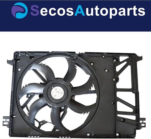 مجموعة مروحة تبريد الرادياتير الجديدة متوافقة مع Toyota Camry 2.5L L4 L LE SE XLE XSE 2018 2019 2020 2021 2022 2023 16361-31500 1636131500 16360-25010 1636025010 in Saudi Arabia