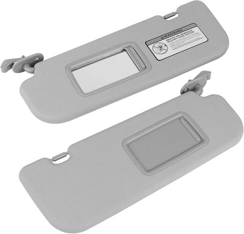 زوج واقي من الشمس 852103X000TX من الجانبين الأيسر والأيمن متوافق مع 2011-2015 Hyundai Elantra (رمادي) in Kuwait