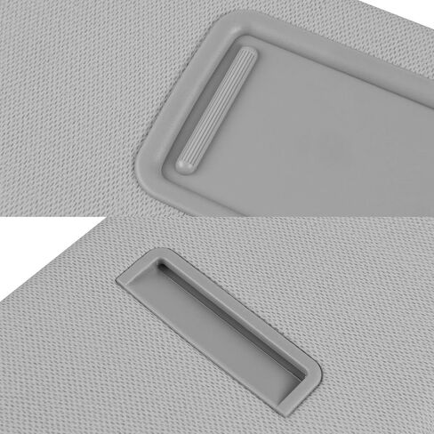 زوج واقي من الشمس 852103X000TX من الجانبين الأيسر والأيمن متوافق مع 2011-2015 Hyundai Elantra (رمادي) in Kuwait