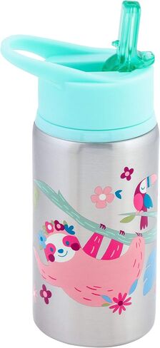 Stephen Joseph Stainless Steel Water Bottles, 18 OZ, BEAR in Saudi Arabia