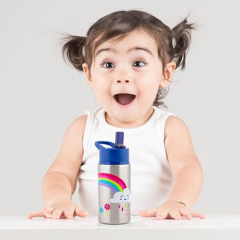 Stephen Joseph Stainless Steel Water Bottles, 18 OZ, BEAR in Saudi Arabia