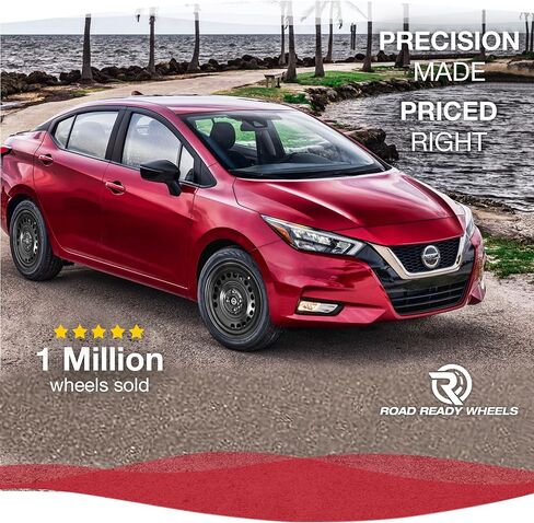 لسيارة كرايسلر بي تي كروزر 2003-2010 حافة سوداء مطلية مقاس 15 بوصة - استبدال مباشر OE - عجلة سيارة جاهزة للطريق in Kuwait