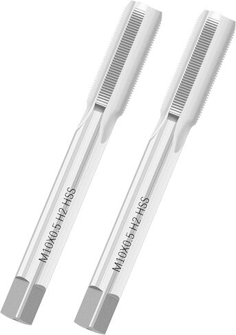 Metric Machine Tap M12 x 1.25, HSS 6542 Screw Tap H2, 3 Straight Flutes Thread Hole Repair Tools, Screw Milling Threading Machinist Repair(M12 x 1.25mm) in Kuwait