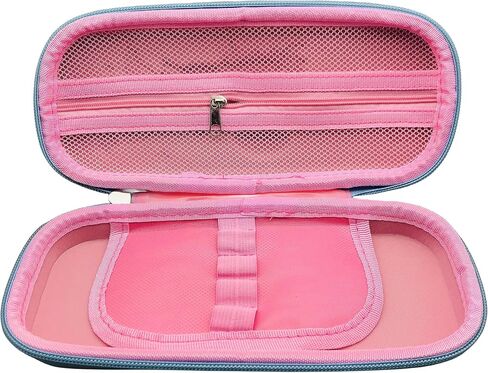 3D Pencil Case for Kids, Waterproof Pencil Box with Compartments Pen Pouch (Blue dinosaur) in Saudi Arabia