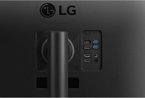 LG 34WR55QC-B 34" Curved UltraWide WQHD HDR 10 100Hz Monitor with USB Type-C, 3440x1440 Curved Display, 100Hz Refresh Rate, AMD FreeSync, Borderless Design in Kuwait