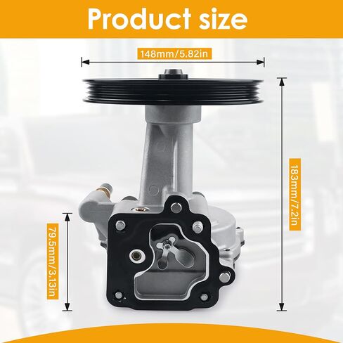 12696313 Vacuum Pump Compatible with 2014-2020 Chevy Silverado Suburban Tahoe Cadillac Escalade ESV Yukon XL Sierra 1500 Replace OEM for 12654013 12659655 12660004 12662552 12669488 12696313 in Saudi Arabia