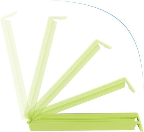 Crafts Idea 12x Kitchen Plastic Storage Food Snack Seal Sealing Bag Clips Sealer Clamp S,M,L in Multi Color,Plastic Sealing Clips for Food and Snack Bag in Saudi Arabia