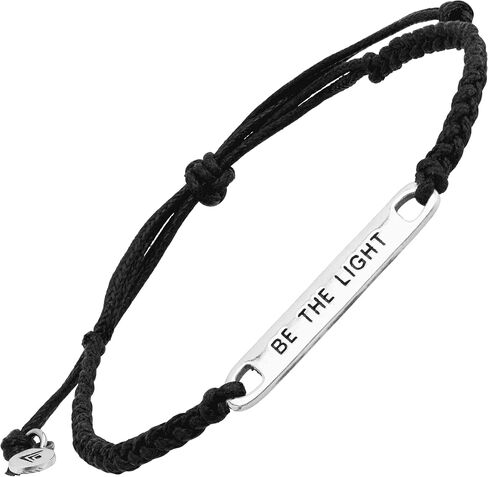 سوار Silpada 'Be the Light' صغير الحجم من الفضة الاسترليني، 10.25 بوصة in Saudi Arabia