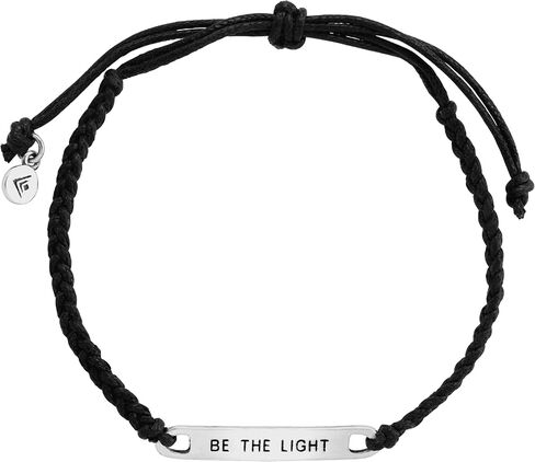سوار Silpada 'Be the Light' صغير الحجم من الفضة الاسترليني، 10.25 بوصة in Saudi Arabia