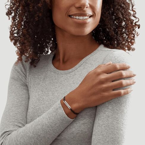سوار Silpada 'Be the Light' صغير الحجم من الفضة الاسترليني، 10.25 بوصة in Saudi Arabia