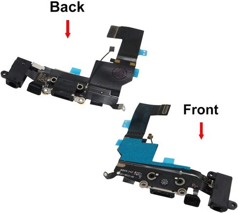 Charging Port Replacement for iPhone 6,GVKVGIH Replacement Charging Port Dock Connector Flex Cable for iPhone 6 (6 Black) in Saudi Arabia