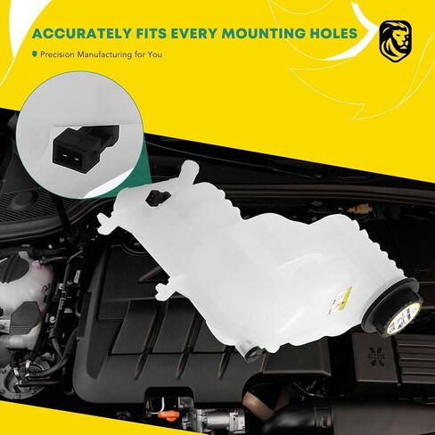 YHTAUTO محرك المبرد الانتعاش خزان الفائض خزان التوسع ث / غطاء مضغوط ومستشعر لاند روفر L405 L494 رينج روفر 2013-2018 رينج روفر سبورت 2014-2017 in Saudi Arabia