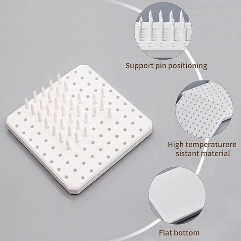 Kiln Stilts Support Nails Pottery Firing Mat High Temperatures Resistant Kiln Tools Clay Accessories for Ceramic Hobbyists, Potters, Schools in Saudi Arabia